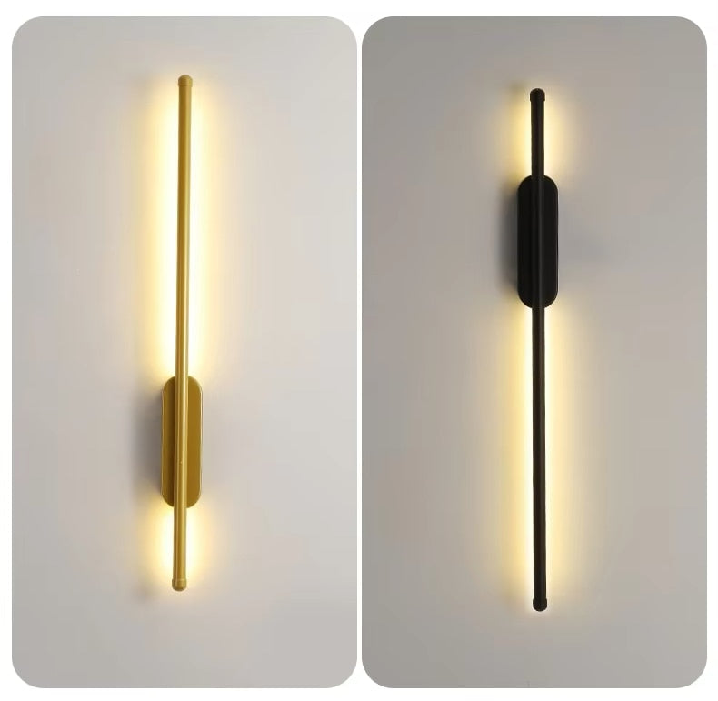 Verstellbare LED-Wandleuchte im skandinavischen Stil