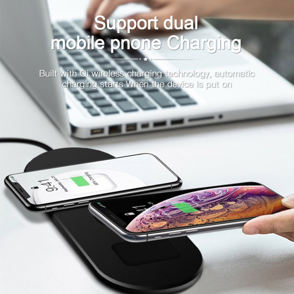 3 in 1 kabelloses Ladegerät für Mobiltelefon, Kopfhörer und Uhr