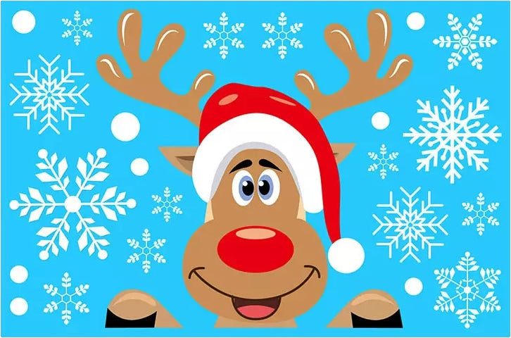 Weihnachtsaufkleber