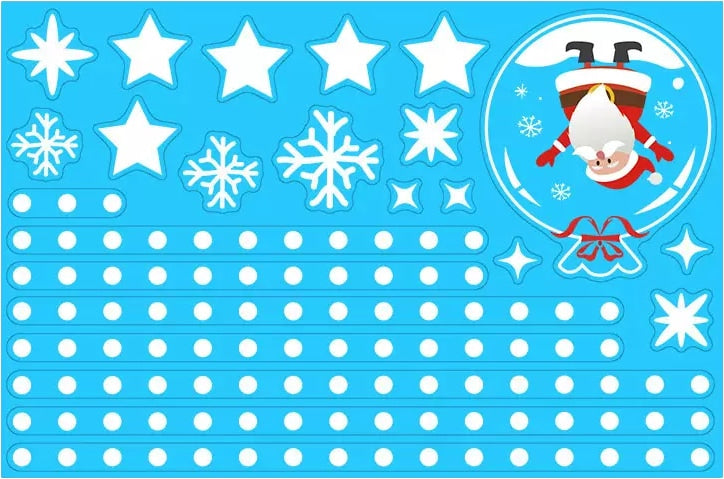 Weihnachtsaufkleber