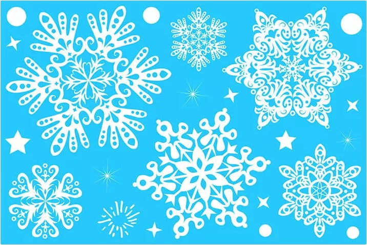 Weihnachtsaufkleber