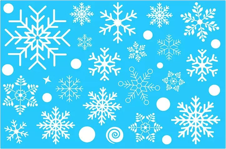 Weihnachtsaufkleber