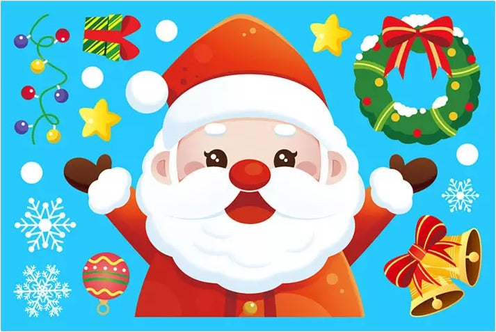 Weihnachtsaufkleber