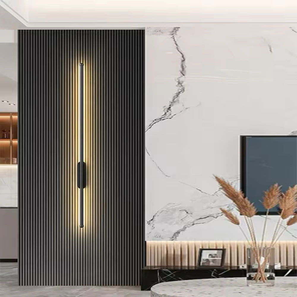 Verstellbare LED-Wandleuchte im skandinavischen Stil