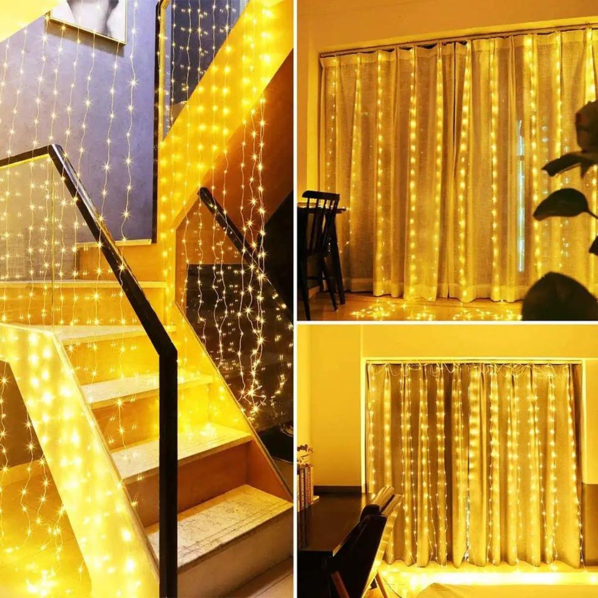 LED-Lichtvorhang 3x3m