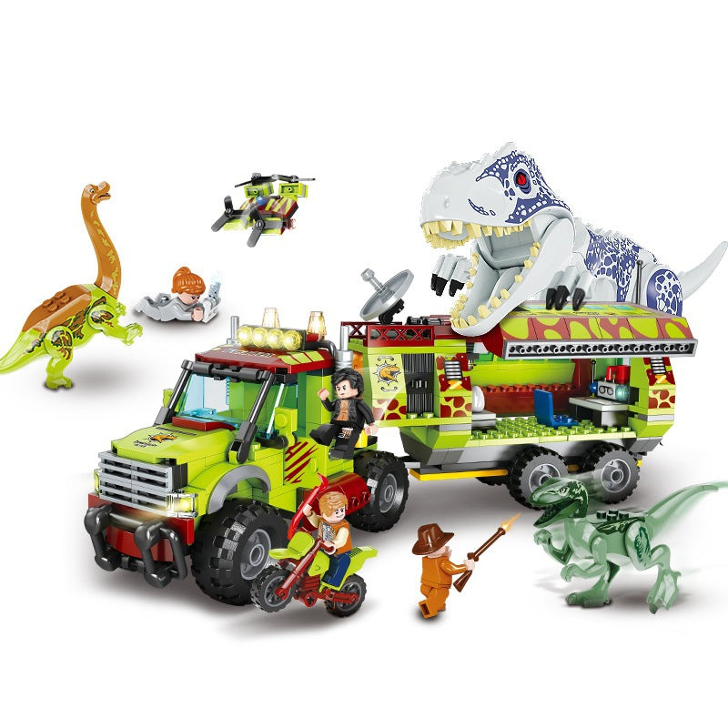 Dinosaurier-Welt Baustein-Set 528 Stück