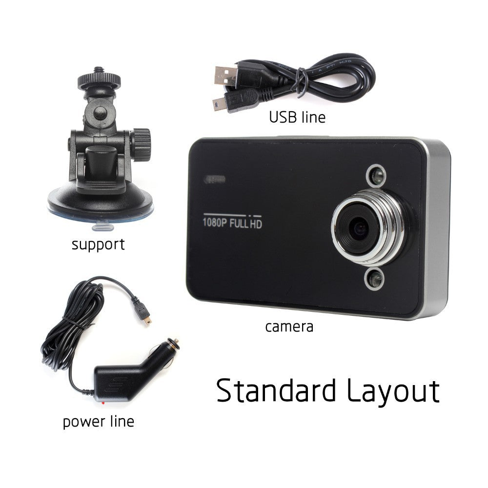 FULL HD-Autokamera zur Aufzeichnung + Bewegungsmelder