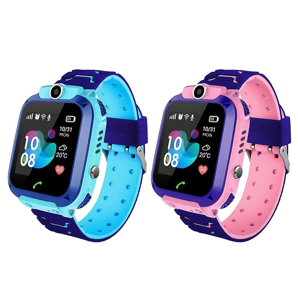 Kinder-Smartwatch mit Kamera, wasserdicht, GPS-Tracking und Anrufen, SOS-Taste