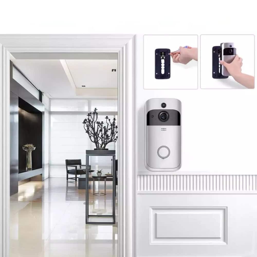 Smarte WiFi-Türklingel mit Kamera