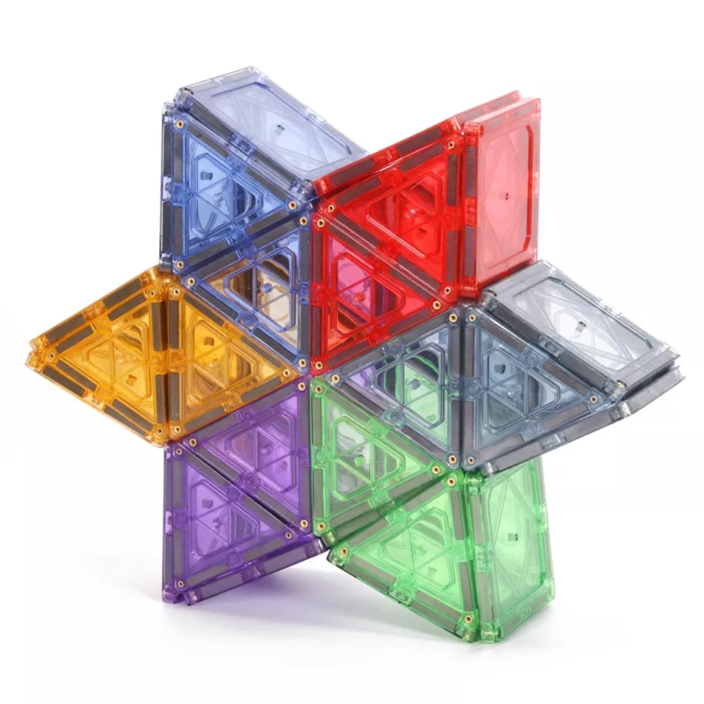 Magnetische Bausteine für Kinder ab 2 Jahre, Montessori, STEM Spielzeug