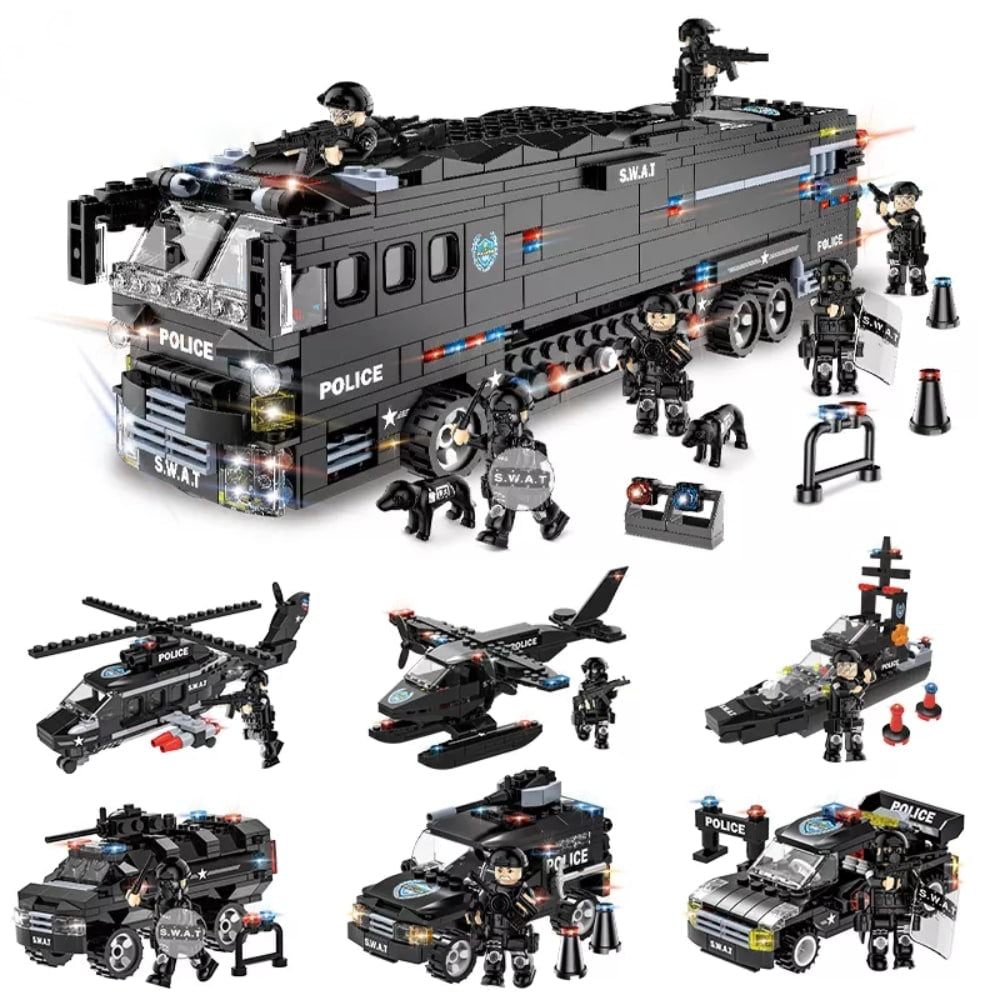 SWAT-Team Bausteinset 1014 Stück