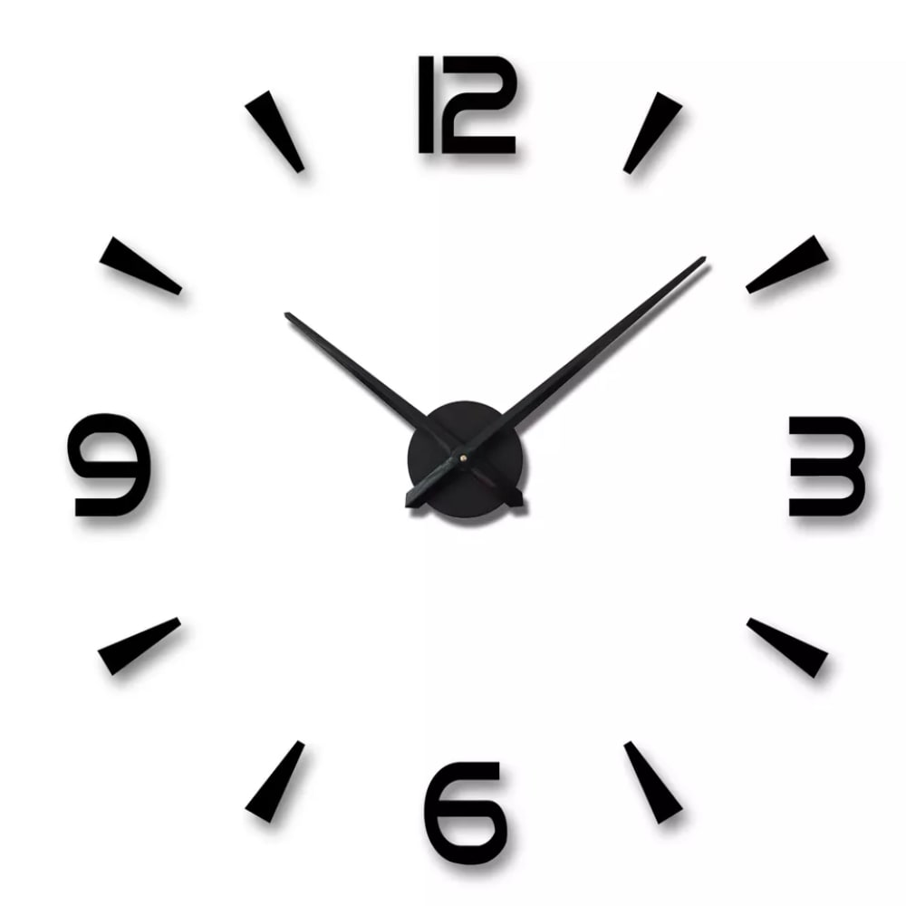 Dekorative wanduhr