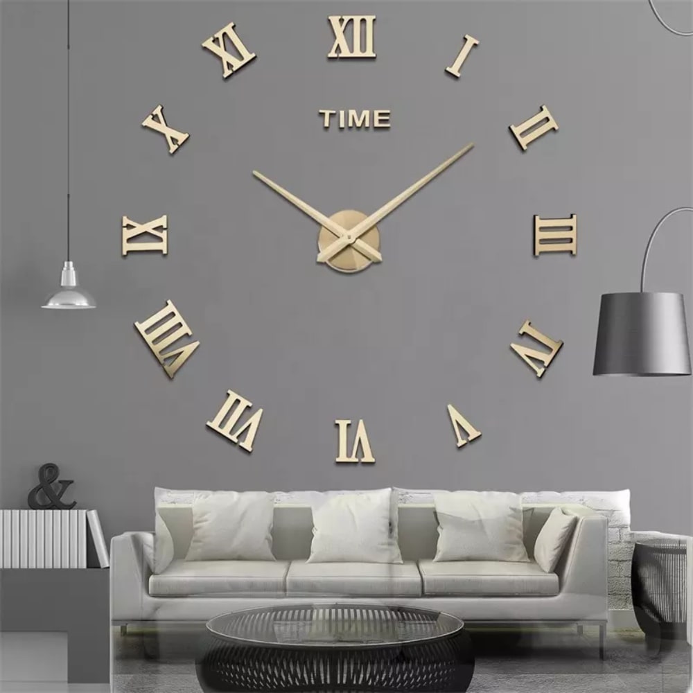 Dekorative wanduhr