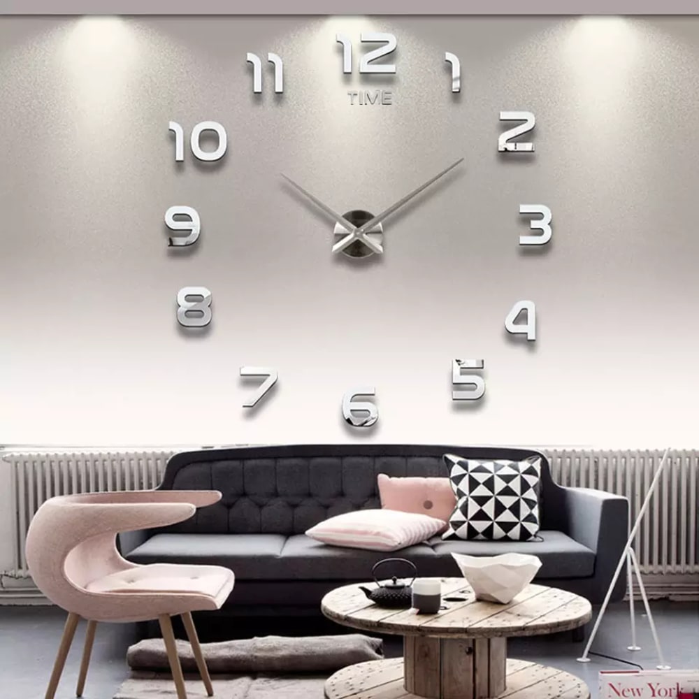 Dekorative wanduhr