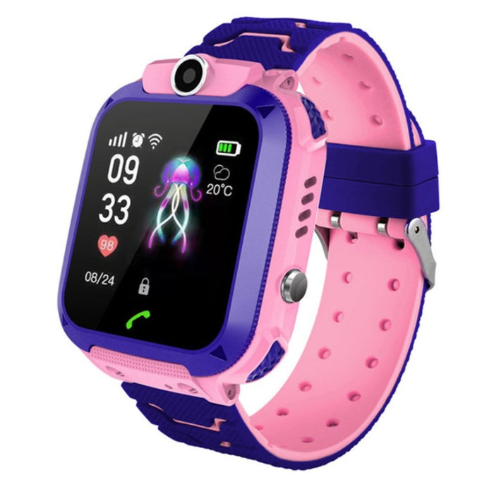 Kinder-Smartwatch mit Kamera, wasserdicht, GPS-Tracking und Anrufen, SOS-Taste