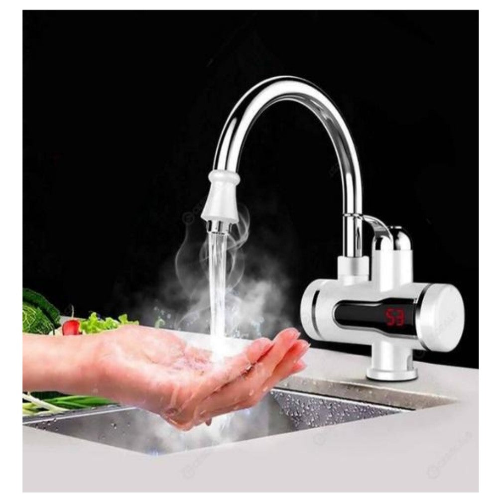 Wasserhahn mit Durchlauferhitzer 3kW- Sofort heißes Wasser