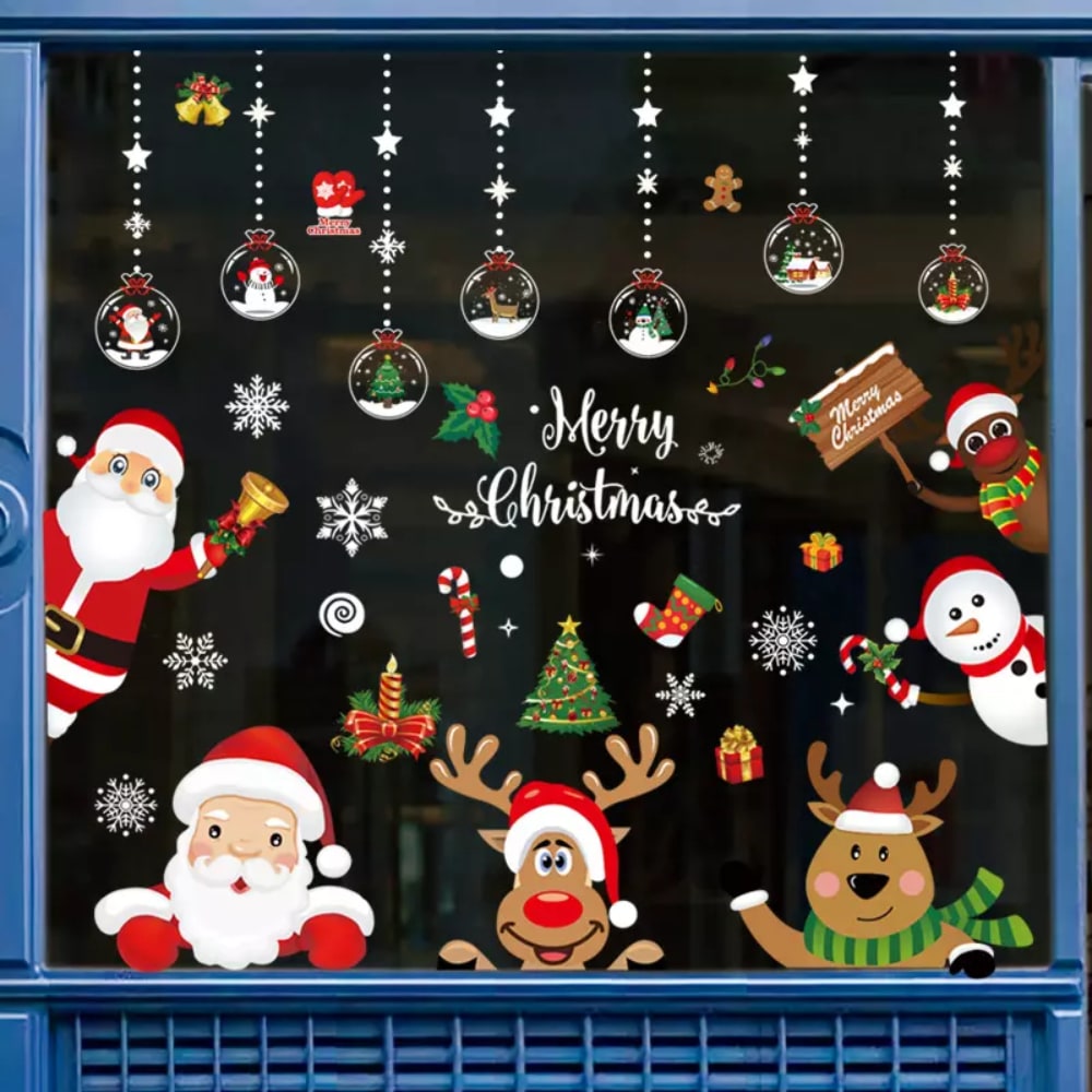 Weihnachtsaufkleber
