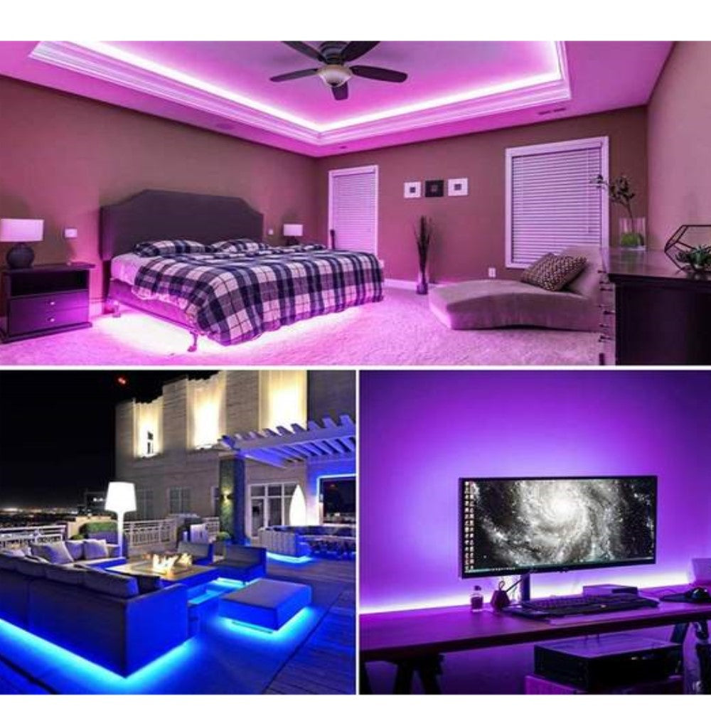 LED Strip 5m mit fernbedienung