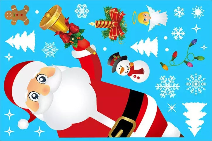 Weihnachtsaufkleber